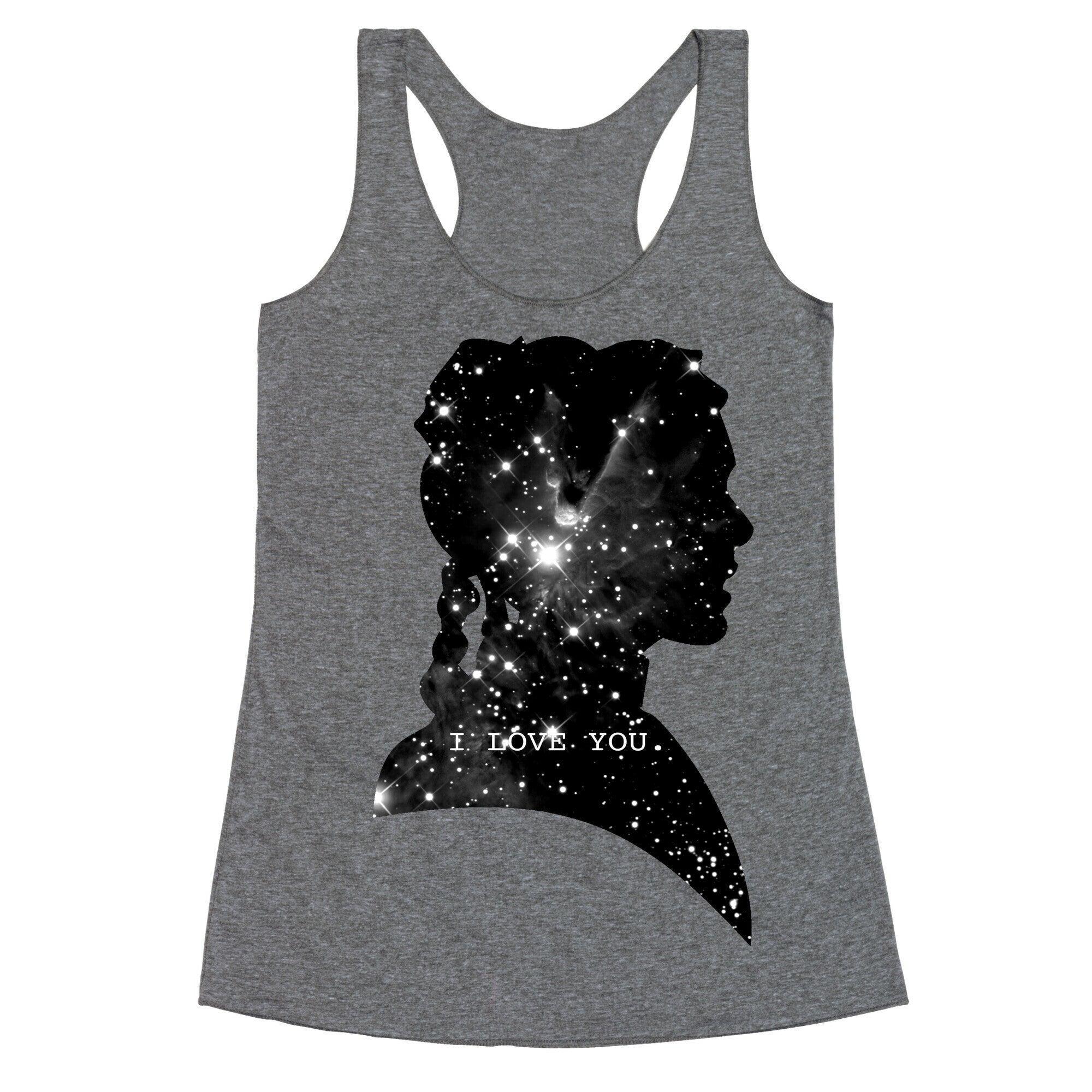 Leia Loves You Racerback Tank